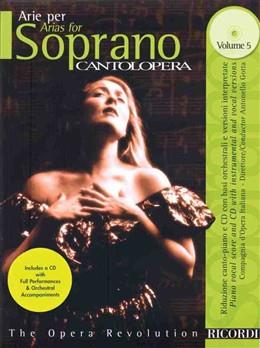 Cantolopera: Arie Per Soprano Vol. 5 - pro zpěv a klavír